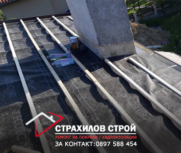 обшивка на комини на покриви в цялата страна от страхилов строй